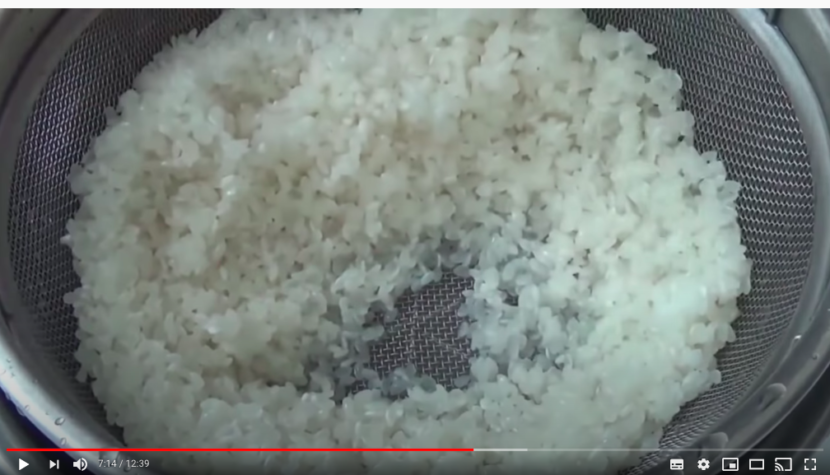 洗い米イメージ