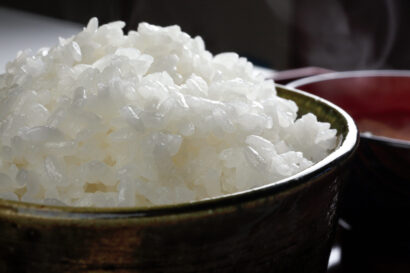 炊きたての新米